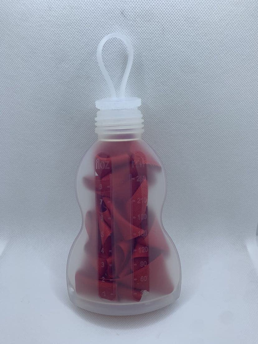 9oz Reusable Silicone Breast Milk Freezer Bags Spillproof Durable