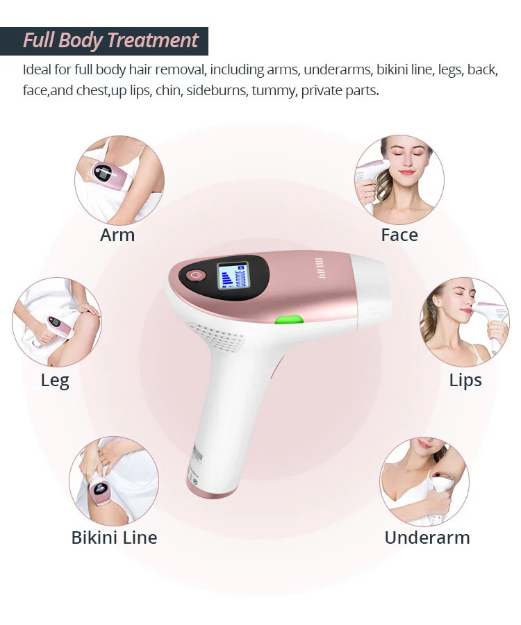 3 In 1 Quartz Lamp AC SR IPL Laser Hair Epilator