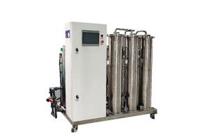 Quality SS Water Filtration Double Pass RO System 1000L/H For Hospital Hemodialysis Room wholesale