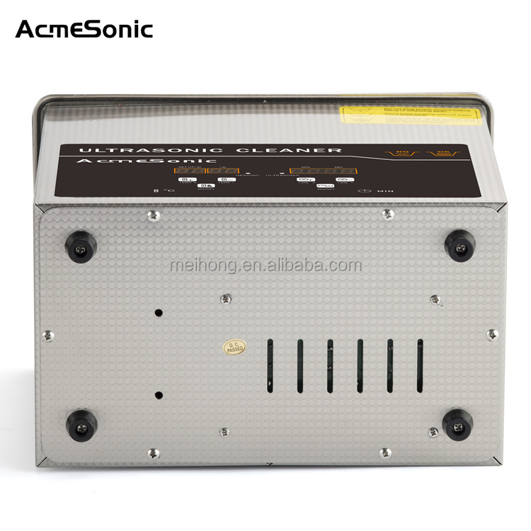 Heater OEM Digital Ultrasonic Cleaner 3L 120W With Digital Timer