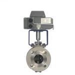 ASME Motorized Electric Ball Valve High Temperature Stainless Steel Ball Valves