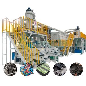 Quality 500kg/h Lithium Ion Battery Recycling Plant Machine Eco-Friendly and Waste Management wholesale