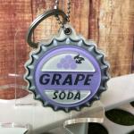 Creative Anime Acrylic Keychain Charm Holographic Acrylic Keychain