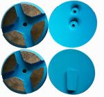 3 Inch Concrete Diamond Floor Pads Metal Bond Diamond Grinding Disc For Terrco