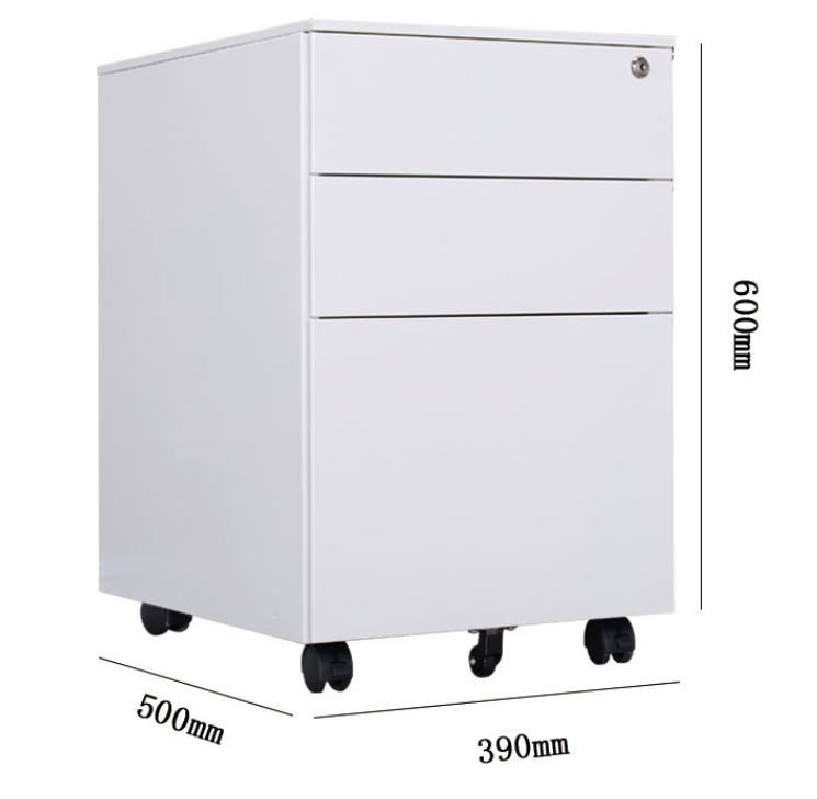 Office Furniture Simple Metal Cabinet with Removable Drawer and Movable Structure