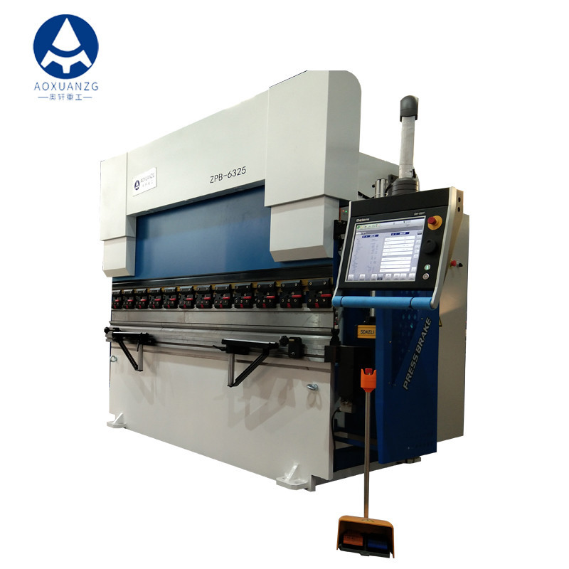 Hydraulic CNC Press Brake DA66T Netherlands System With 8+1 Axis