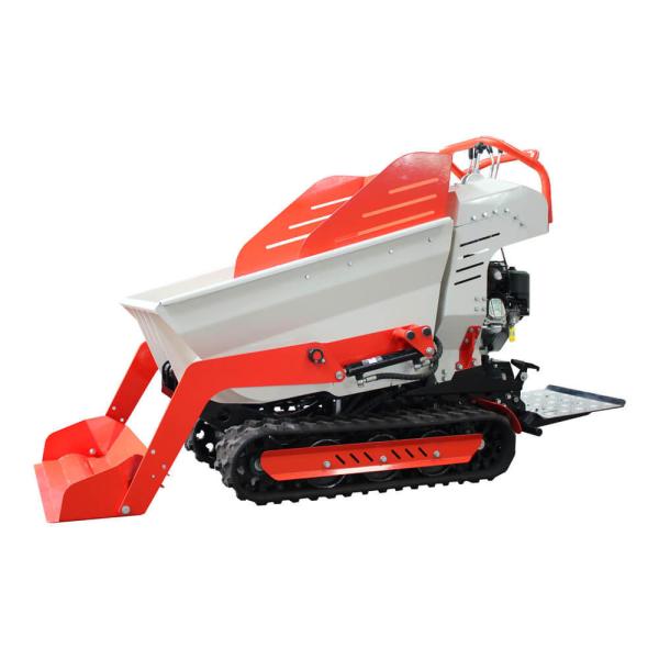 YANMAR Engine Self Loading 500kg Crawler Rubber Track Diesel Small Dump Truck
