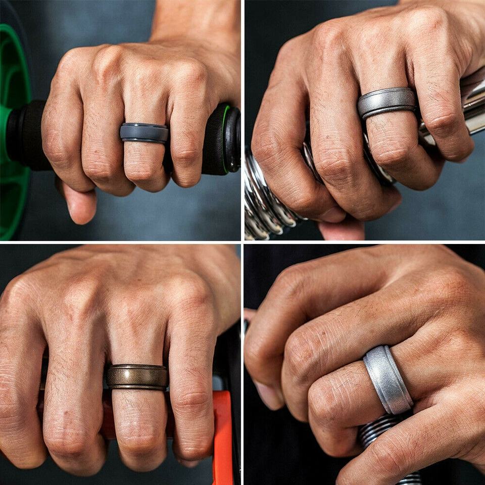 Custom Soft Silicone Finger Ring for Women Safe Food Grade Processing Design Service