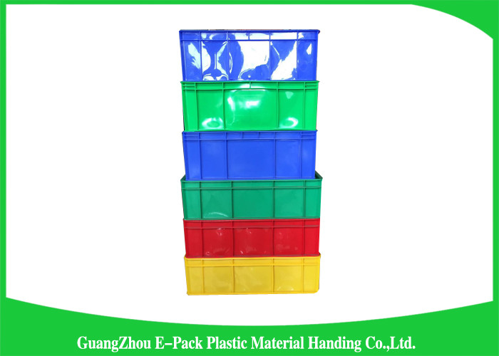 Rectangle Folding Large Plastic Storage Boxes , Big Plastic Containers Eco - Friendly