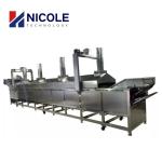 Multifunctional Pellet Fryer Continuous Belt Type Potato Chip Fryer Equipment