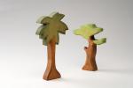 OEM ODM Handmade Wooden Animals Small Wooden Tree Palm Wedding Decorations