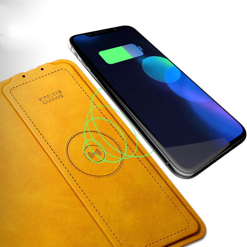 MOUSE PAD WIRELESS CHARGER 10w universal compatible Leather fast qi wireless charging charger mouse pad for Apple iPhone