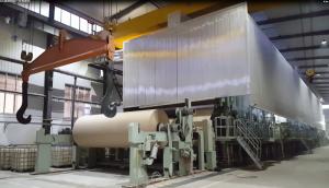 Quality Electric Tissue Paper Manufacturing Machine , Paper 70-300 G/M² Cotton Paper Making Machine wholesale