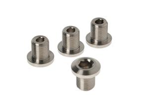 Quality Bike M8 Titanium MTB Bolts Crankset Chainring MTB Cycle Bike Crank Screw 9mm wholesale