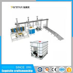 1000L IBC Cage Frame Stainless Steel Tubular Automatic Welding Machine Ibc Container Production Line