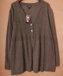 Ladies Pls size button cardigans
