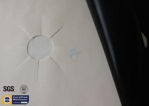Quality PTFE Coated Fiberglass Fabric Stovetop Burner Protector 10.6&quot; Non Stick Beige wholesale
