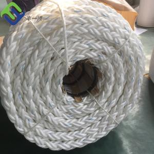 Quality Dia 75mm 8 Strand Floating On The Water Pp Braided Mooring Rope wholesale