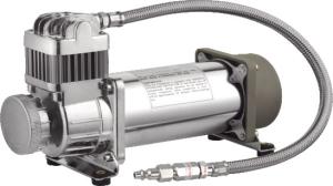 Quality Heavy Duty Air Ride Suspension Compressor Truck Offroad Metal Air Ride Pneumatic 12v Chrome wholesale
