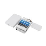 10mm IP65 Fiber Access Terminal Box Wall Mount 20Nm Black