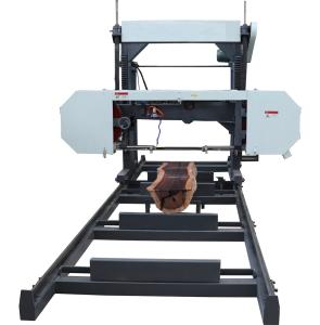 Quality portable wood cutting band saw sawmill/ horizontal portable wood band sawmill wholesale