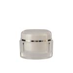 Screw Lid Double Wall 15g Cosmetic Cream Jars