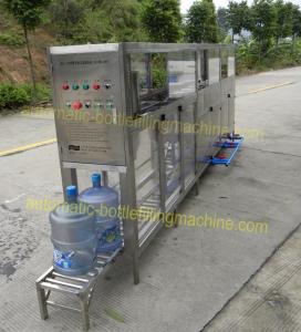 Quality AC 380V Fully Automatic Filling Machine , Pneumatic System Water Gallon Filling Machine wholesale