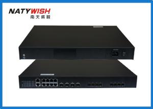 China 216Gbps Switching Capacity EPON OLT , High Reliability Black GEPON OLT on sale