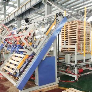 Quality India American Standard 48*48&quot; Wood Pallet Nailing Line wholesale