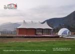 Movable Luxury Glamping Tents For Folk Accommodation / Parks And Garden