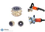 Rotary Bush Hammer Tungsten Carbide Cutters On Floor Grinders Scarifier Concrete