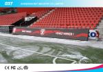 High Brightness Stadium Perimeter Led Display / Football Pitch Advertising