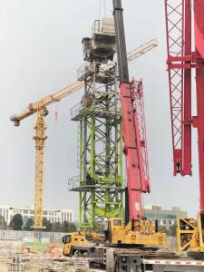 Quality 2021 Zoomlion Wa7025-10e Used Tower Crane in Original Condition with GS Certification wholesale