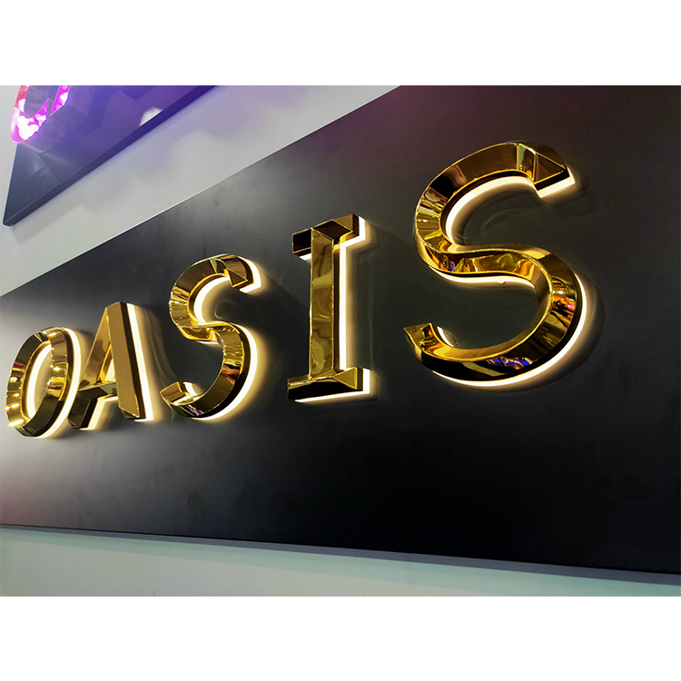 Acrylic Letter Sign Led Backlit Led Letter Backlit Channel 3D Letter Lights