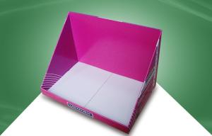 Quality Recycled Offset Paper Cardboard Counter Display Trays For Retail Store wholesale