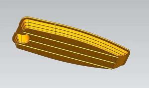 Quality Forging Boat Mould 3.6 Meters High Hardness Lightweight wholesale