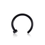Medical Titanium Punk Clip On Fake Piercing Body Nose Lip Rings Unisex Nose Ring