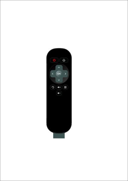 Cheap Low Power Consumption RF4CE Remote Control Multi - Frequency Customized Logo for sale