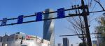 Steel Robust Roadway CCTV Poles / Security Camera Pole