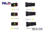 1.5 Series Male Female AMP Car 6P Waterproof Wire Plugs For Car