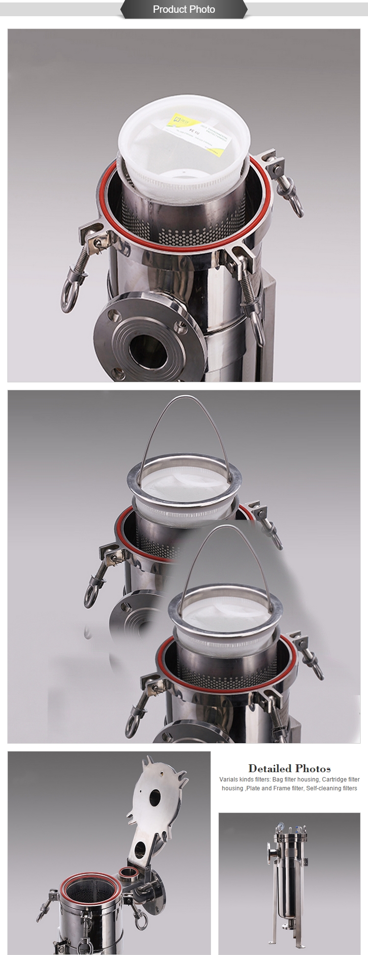 Stable Chemical Filtration 30-100kg Industrial Equipment for Korean Oil Filter Machine