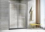 Sliding Door Bathroom Shower Enclosure , Rectangular Frameless Shower Room