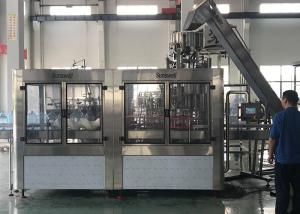 Quality ISO Water Filling Machines With Rinsing Capping , Water Bottling Equipment wholesale