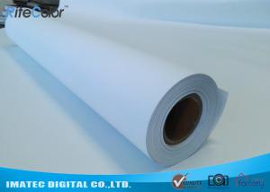 Quality Untearable 240 Micron Synthetic Polypropylene Paper Rolls For Roll Up Dispaly wholesale