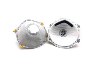 Quality Customized Logo Carbon Filter Dust Mask , Activated Charcoal Dust Mask Gray Color wholesale