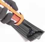 Garage Door Seal Strip 80*18mm Weatherproof Strip Rubber Diy Weather Stripping