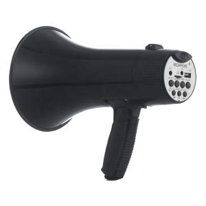 Quality NO Remote Control 40W Black Siren Megaphone with Detachable Microphone wholesale