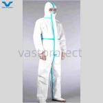 55GSM-70GSM CE Type4 5 6 Industrial Disposable Microporous Coveralls For Your