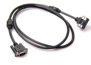 China Displayport To Vga Cable / Computer Monitor Cable Angle 15 Pin VGA Male Interface on sale