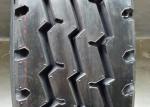 Black Color Truck Bus Radial Tyres Triple Zigzag Grooves Anti Sideslip